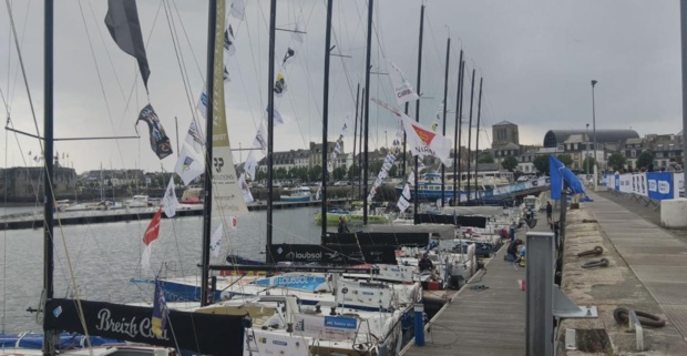 Tous les "Figaro Béneteau 3 " sont à quai à Concarneau, pour le départ ce dimanche 9 Mai Tous les "Figaro Béneteau 3 " sont à quai à Concarneau, pour le départ ce dimanche 9 Mai