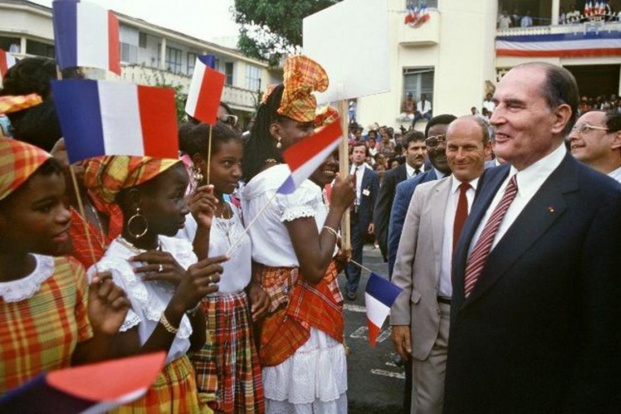 François Mitterand aux Antilles François Mitterand aux Antilles