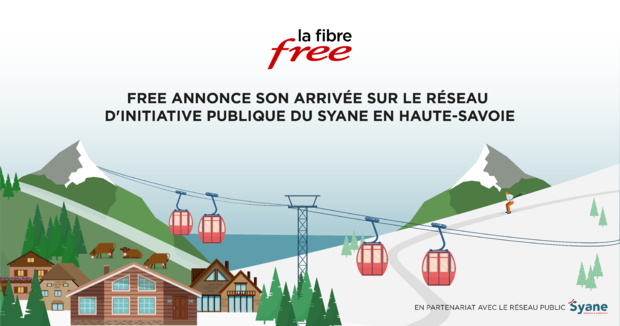 Free annonce son arrivée sur le Réseau d'Initiative Publique (RIP) du Syane en Haute-Savoie Free annonce son arrivée sur le Réseau d'Initiative Publique (RIP) du Syane en Haute-Savoie