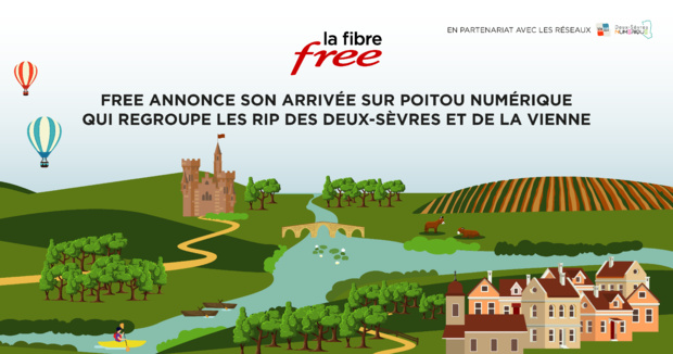 Fibre : Free annonce son arrivée sur Poitou Fibre : Free annonce son arrivée sur Poitou