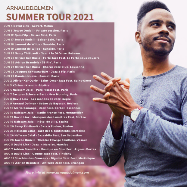 Musique: Le batteur guadeloupéen Arnaud Dolmen sur tous les fronts Musique: Le batteur guadeloupéen Arnaud Dolmen sur tous les fronts