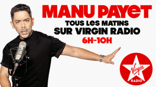 Manu Payet signe pour une deuxième saison sur Virgin Radio Manu Payet signe pour une deuxième saison sur Virgin Radio