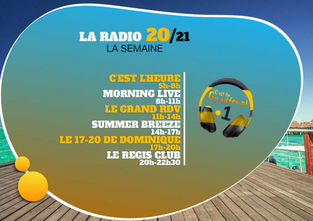Guadeloupe La 1ère (TV & Radio) en mode vacances à partir du 21 juin