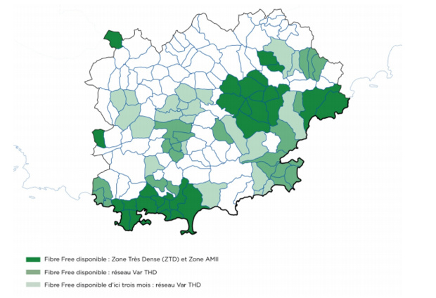Free annonce son arrivée sur le réseau d'initiative publique du Var Free annonce son arrivée sur le réseau d'initiative publique du Var