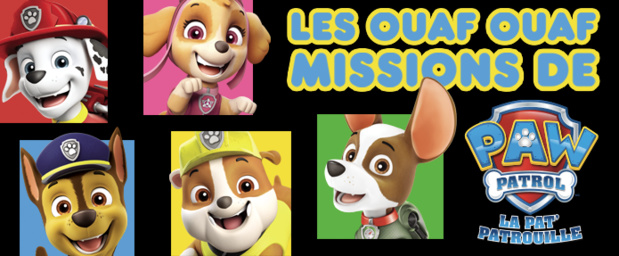 Programmation spéciale "La Pat' Patrouille" dés aujourd'hui sur Nickelodeon Junior Programmation spéciale "La Pat' Patrouille" dés aujourd'hui sur Nickelodeon Junior