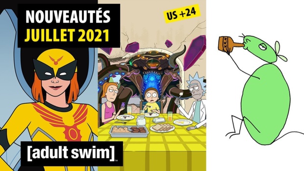 La chaîne Adult Swim fait le plein de nouveautés en ce mois de juillet La chaîne Adult Swim fait le plein de nouveautés en ce mois de juillet