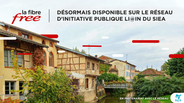 La Fibre Free désormais disponible sur le Réseau d'Initiative Publique Li@in du SIEA La Fibre Free désormais disponible sur le Réseau d'Initiative Publique Li@in du SIEA
