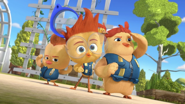 La série "La Brigade des Poussins", inspirée de la célèbre série de livres pour enfants, débarque le samedi 18 septembre sur Disney Junior La série "La Brigade des Poussins", inspirée de la célèbre série de livres pour enfants, débarque le samedi 18 septembre sur Disney Junior