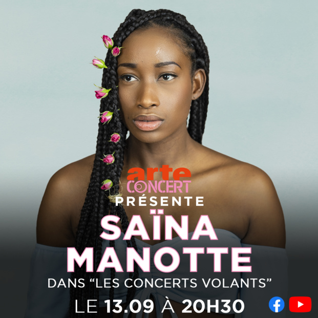 ARTE Concert / FIP: Les artistes ultramarins SAÏNA MANOTTE, LYCINAÏS JEAN et TITOF à l'honneur dans les "Concerts volants" ARTE Concert / FIP: Les artistes ultramarins SAÏNA MANOTTE, LYCINAÏS JEAN et TITOF à l'honneur dans les "Concerts volants"