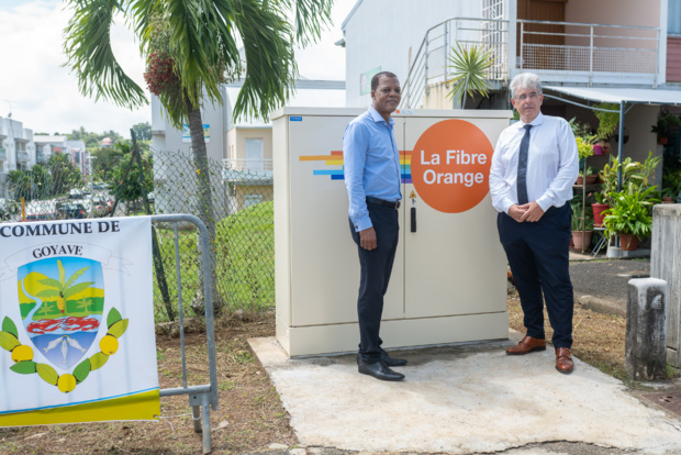 Guadeloupe : Inauguration de la première armoire de rue fibre de la ville de Goyave Guadeloupe : Inauguration de la première armoire de rue fibre de la ville de Goyave