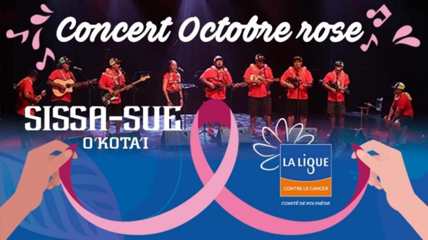 Le concert solidaire d'Octobre Rose à suivre sur les antennes de Polynésie La 1ère Le concert solidaire d'Octobre Rose à suivre sur les antennes de Polynésie La 1ère