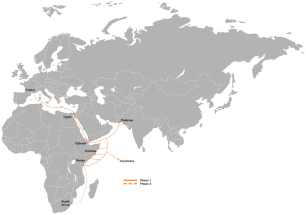 Orange, PCCW Global et PEACE Cable International annoncent conjointement l’atterrissement du câble sous-marin PEACE à Marseille Orange, PCCW Global et PEACE Cable International annoncent conjointement l’atterrissement du câble sous-marin PEACE à Marseille