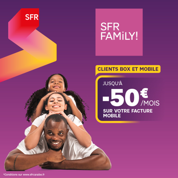 Antilles-Guyane : SFR Caraïbe fait évoluer ses offres et services mobiles : SFR TV8 et SFR Family ! Antilles-Guyane : SFR Caraïbe fait évoluer ses offres et services mobiles : SFR TV8 et SFR Family !