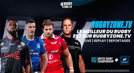 SPORTALL lance RUGBYZONE.TV avec le top du rugby mondial !