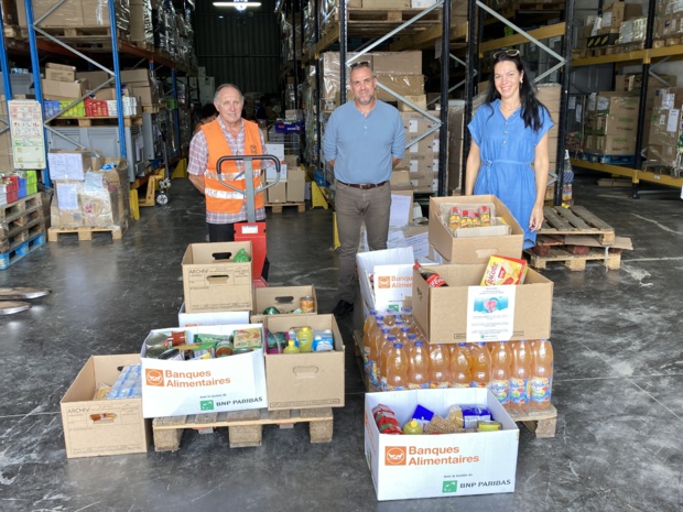 Une fin d’année encourageante pour la Banque Alimentaire des Mascareignes Une fin d’année encourageante pour la Banque Alimentaire des Mascareignes