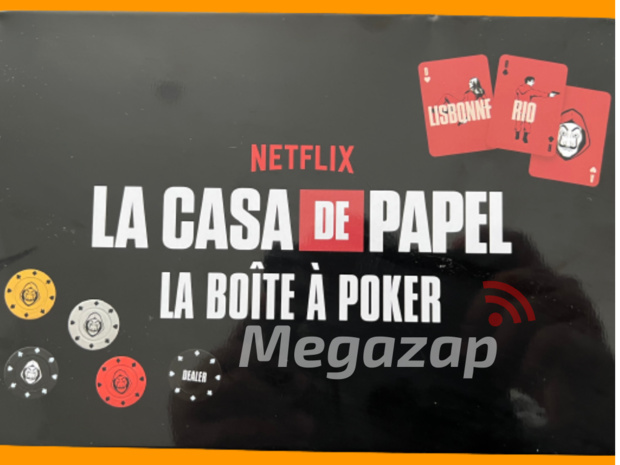 "La Casa de Papel" : Une boîte à Poker à l'effigie de la série à succès de Netflix disponible chez Larousse "La Casa de Papel" : Une boîte à Poker à l'effigie de la série à succès de Netflix disponible chez Larousse