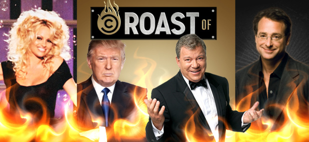 Soirées spéciales ROAST en mars sur COMEDY CENTRAL Soirées spéciales ROAST en mars sur COMEDY CENTRAL
