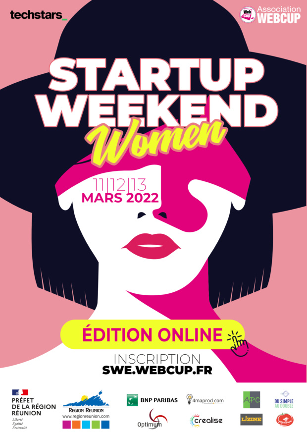 J-7 avant le lancement du 18ème Startup Weekend - 3ème édition Women – les 11,12 et 13 mars