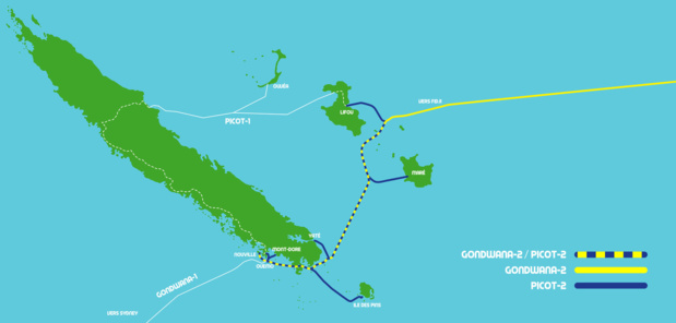 Nouvelle-Calédonie : Inauguration du second câble sous-marin international à Nouville