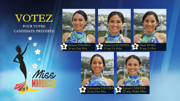 Miss Marquises : Dispositif spécial dès aujourd'hui sur Polynésie La 1ère Miss Marquises : Dispositif spécial dès aujourd'hui sur Polynésie La 1ère