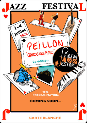 Affiche du Jazz festival de Peillon