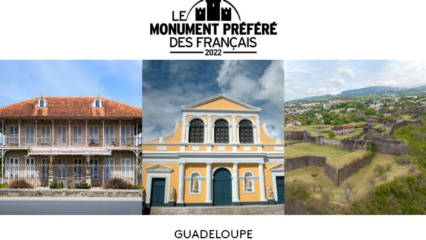 Le Monument Préféré des Français 2022: 3 monuments de la Guadeloupe en compétition Le Monument Préféré des Français 2022: 3 monuments de la Guadeloupe en compétition