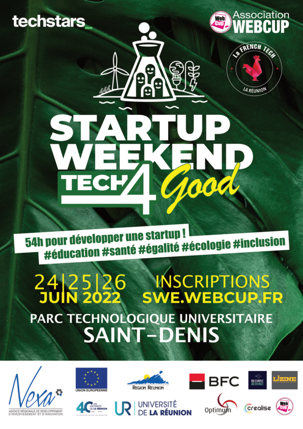 Ouverture des inscriptions : Startup Weekend #Tech4Good Ouverture des inscriptions : Startup Weekend #Tech4Good