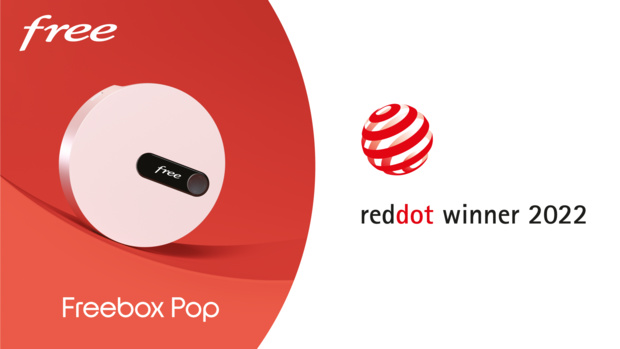 Free remporte le Red Dot Award 2022 pour son Server Freebox Pop Free remporte le Red Dot Award 2022 pour son Server Freebox Pop