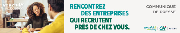 Guyane : Le Crédit Agricole et WIZBII réunissent les entreprises locales lors d’un Job Dating pour l’emploi des jeunes Guyane : Le Crédit Agricole et WIZBII réunissent les entreprises locales lors d’un Job Dating pour l’emploi des jeunes