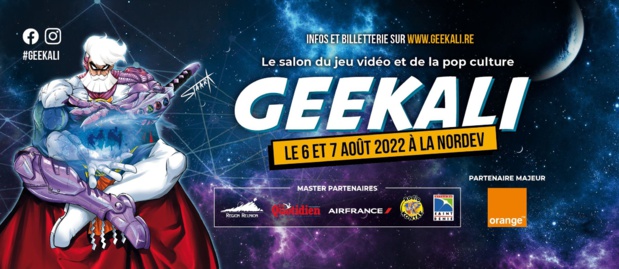 Geekali 2022: L'évènement Geek de retour pour une nouvelle édition du 6 au 7 août ! Geekali 2022: L'évènement Geek de retour pour une nouvelle édition du 6 au 7 août !