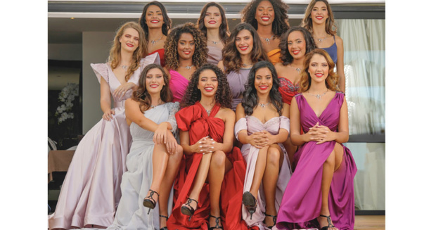 Les candidates à Miss Réunion 2022