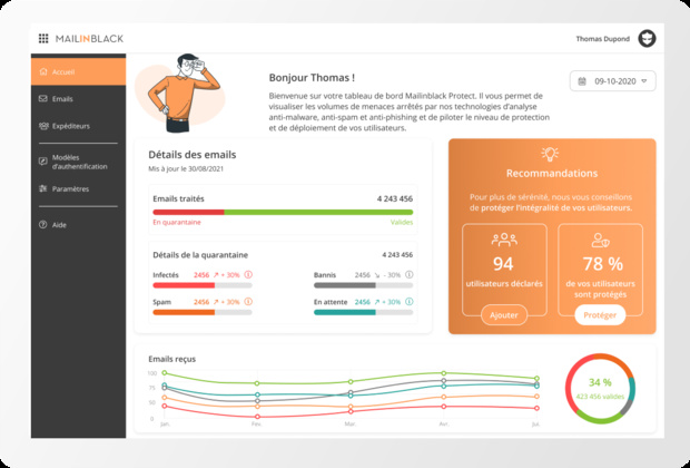 La banque polynésienne Socredo choisit la solution Protect de Mailinblack pour sécuriser sa messagerie La banque polynésienne Socredo choisit la solution Protect de Mailinblack pour sécuriser sa messagerie