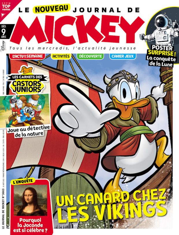 Le Nouveau Journal de Mickey arrive aujourd'hui en kiosque Le Nouveau Journal de Mickey arrive aujourd'hui en kiosque