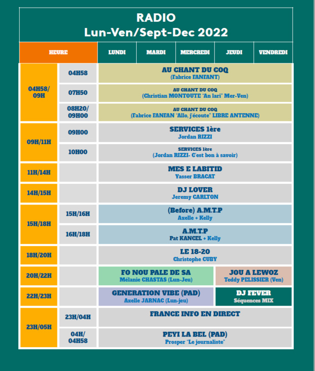 C'est la rentrée chez Guadeloupe La 1ère ! C'est la rentrée chez Guadeloupe La 1ère !