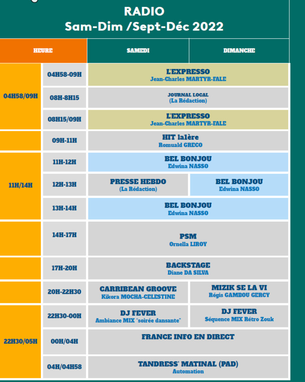 C'est la rentrée chez Guadeloupe La 1ère ! C'est la rentrée chez Guadeloupe La 1ère !