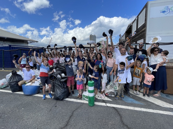 La Réunion / World Clean Up Day : l’équipe Sapmer, secondée par les futurs marins La Réunion / World Clean Up Day : l’équipe Sapmer, secondée par les futurs marins