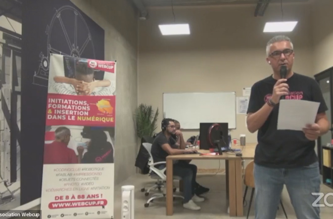 Fabien Degieux, Directeur de l'Association Webcup Fabien Degieux, Directeur de l'Association Webcup