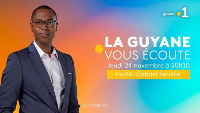 L'émission "La Guyane vous écoute" de retour pour une nouvelle saison ce jeudi sur Guyane la 1ère. Gabriel Serville invité de la première ! L'émission "La Guyane vous écoute" de retour pour une nouvelle saison ce jeudi sur Guyane la 1ère. Gabriel Serville invité de la première !