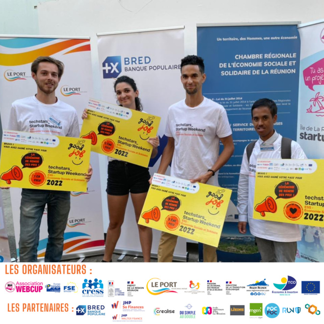 “Compost Avenir” lauréat du Startup Weekend ESS 2022