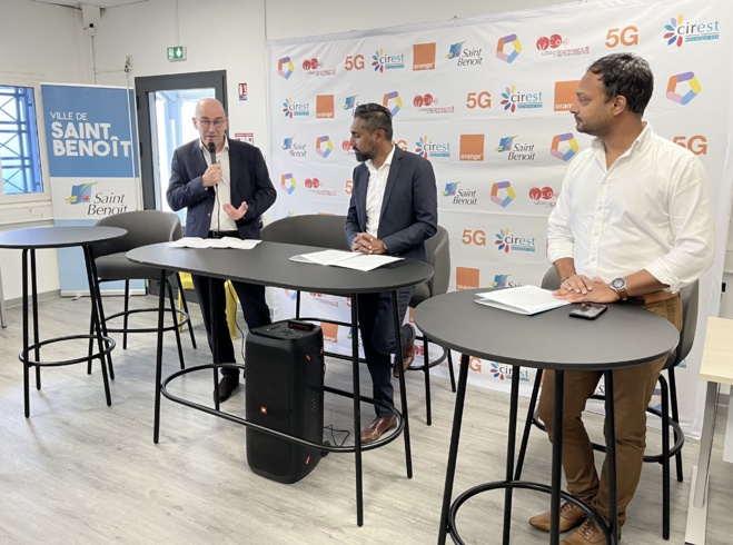 La 5G à St Benoit : une chance d’accéder aux nouveaux usages numériques pour les forces vives des territoires de l’Est La 5G à St Benoit : une chance d’accéder aux nouveaux usages numériques pour les forces vives des territoires de l’Est