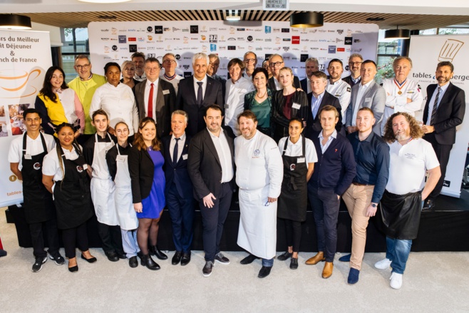 3 apprentis du CFA CREE, lauréats du Concours 2022 du Meilleur Petit Déjeuner & Brunch de FRANCE organisé par Tables & Auberges de France à l’EPMT le 30 Novembre 2022. 3 apprentis du CFA CREE, lauréats du Concours 2022 du Meilleur Petit Déjeuner & Brunch de FRANCE organisé par Tables & Auberges de France à l’EPMT le 30 Novembre 2022.