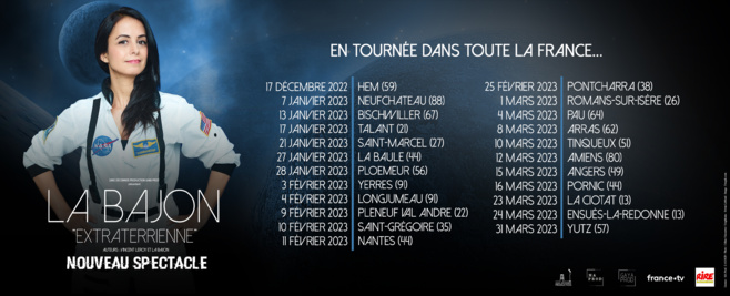 Nouvelle-Calédonie : l'humoriste La Bajon s'invite à Nouméa pour trois dates en juin Nouvelle-Calédonie : l'humoriste La Bajon s'invite à Nouméa pour trois dates en juin