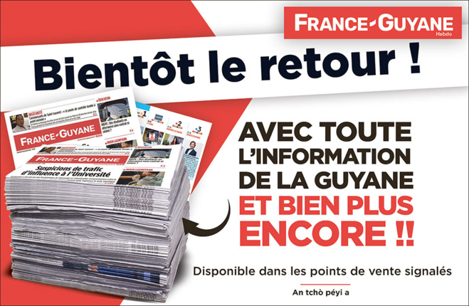 France Guyane de retour en kiosque France Guyane de retour en kiosque