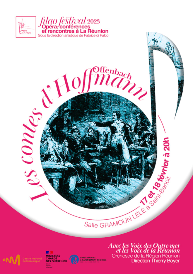 Opéra voix des Outre-Mer : Les contes d’Hoffmann arrivent à la Réunion les 17 et 18 février Opéra voix des Outre-Mer : Les contes d’Hoffmann arrivent à la Réunion les 17 et 18 février