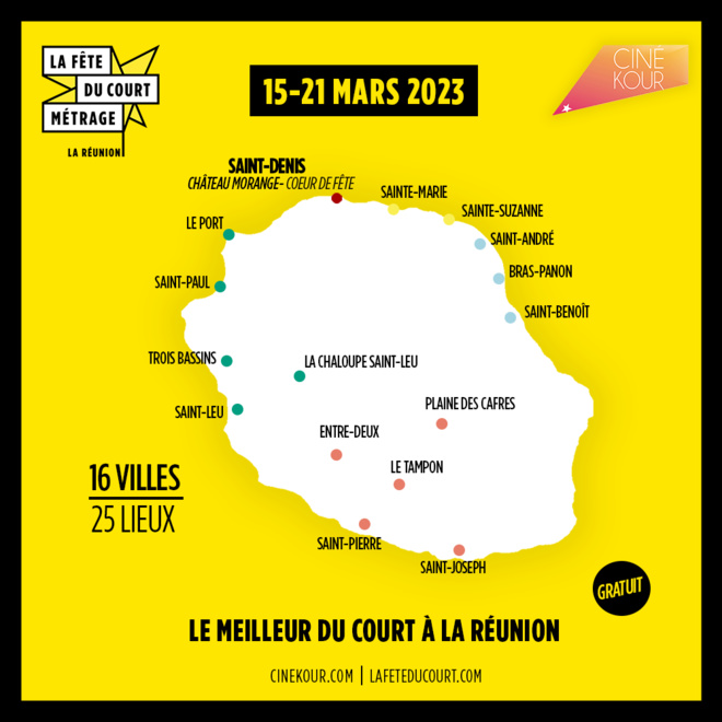 Le court-métrage en fête à La Réunion ! Le court-métrage en fête à La Réunion !
