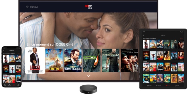 Free lance OQEE Ciné, le nouveau service de films et séries à la demande gratuit pour les abonnés Freebox