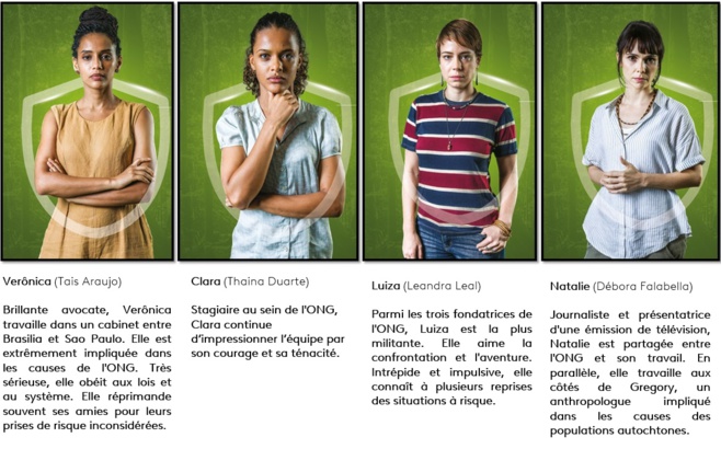 La télénovela brésilienne ARUANAS de retour dans une nouvelle saison inédite, en avril sur les chaînes La 1ère La télénovela brésilienne ARUANAS de retour dans une nouvelle saison inédite, en avril sur les chaînes La 1ère