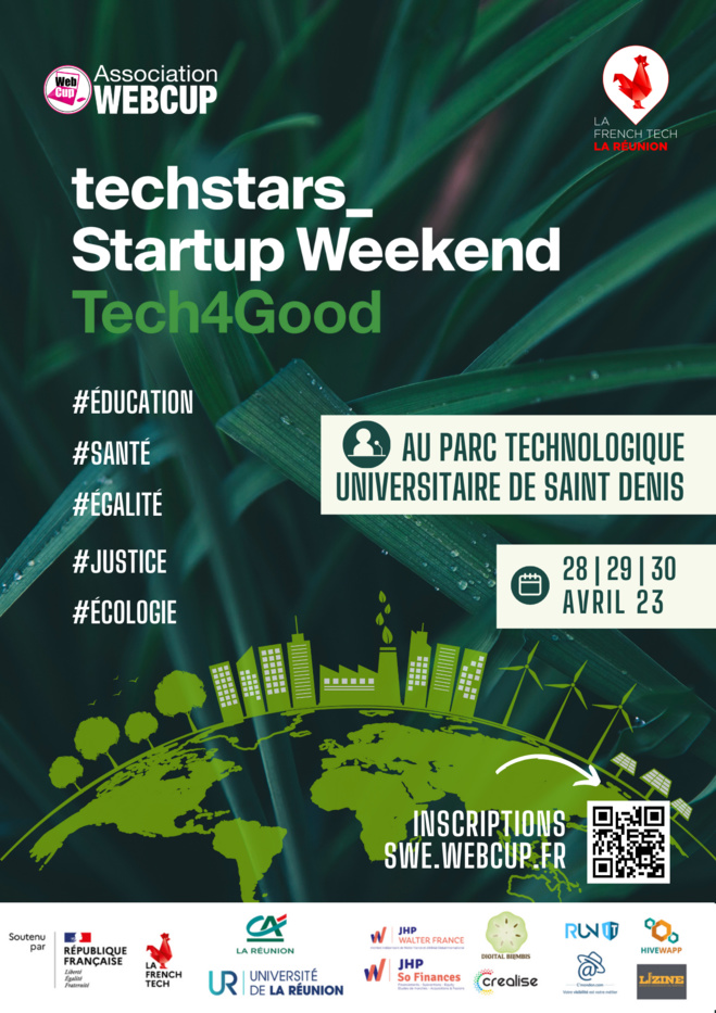 La Réunion : Ouverture des inscriptions pour la deuxième édition du Startup Weekend #Tech4Good La Réunion : Ouverture des inscriptions pour la deuxième édition du Startup Weekend #Tech4Good