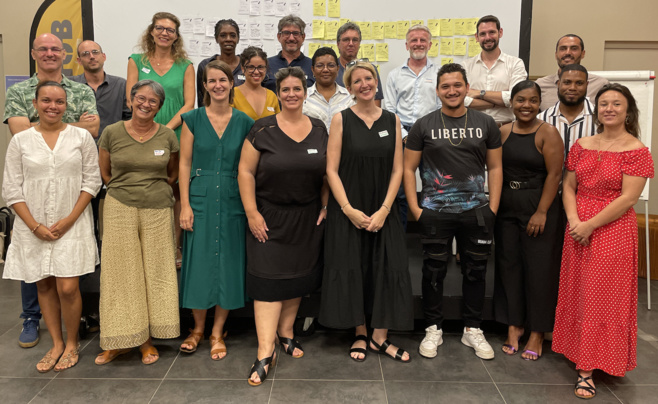 Les ambassadeurs, les influenceurs et certains organisateurs d'actions du Digital Clean Up Day Réunion.