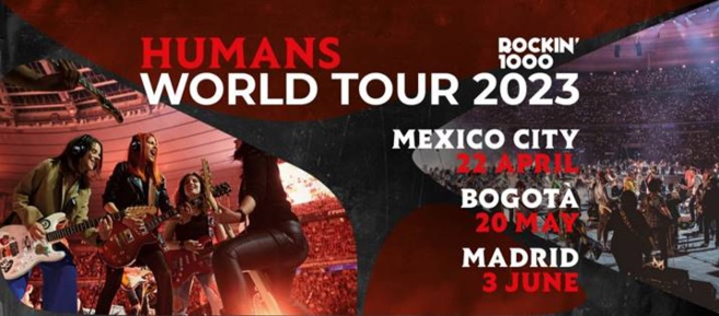 Le groupe ROCKIN’1000 recherche sa future Rockstar dans le monde entier Le groupe ROCKIN’1000 recherche sa future Rockstar dans le monde entier